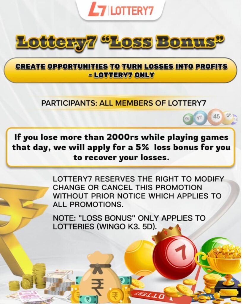 Lottery 7 Loss Bonus